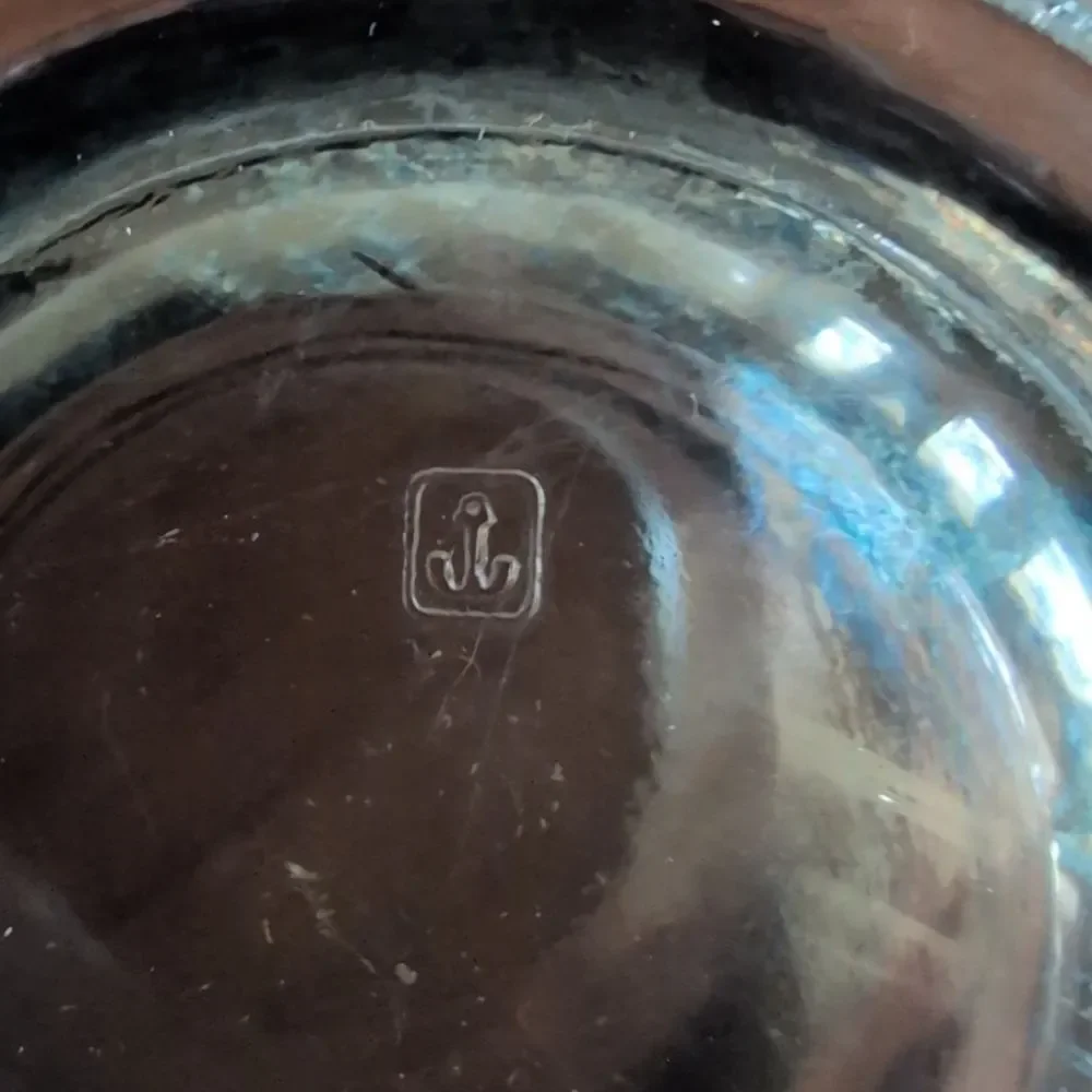 Vintage Anchor Hocking Georgian Smoke Glass 12 ounce Flat Tumbler, Set of 6
